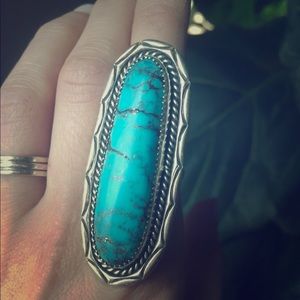 SOLD- don’t buy. Sterling Silver Turquoise Ring